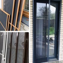 Москитная сетка . Сетка на дверь гармошка плиссе