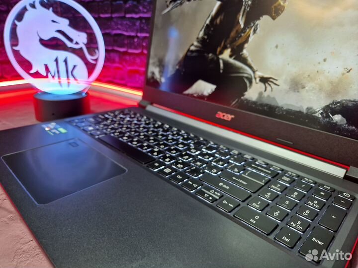 Ноутбук Acer Ryzen 5 GTX1650 16Gb SSD 512Gb IPS