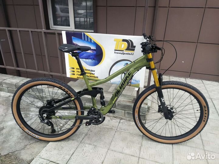 Новый 2-х подвесный велосипед 27,5