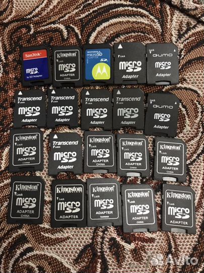 Футляры для карт памяти и переходники micro SD - S