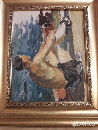 Картина маслом СССР