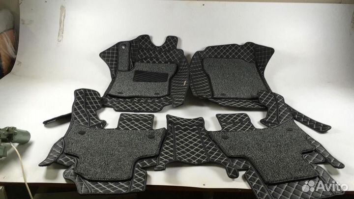 3D Коврики Hyundai Салон Багажник из Экокожи