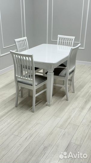 Комплект стол 6 стульев