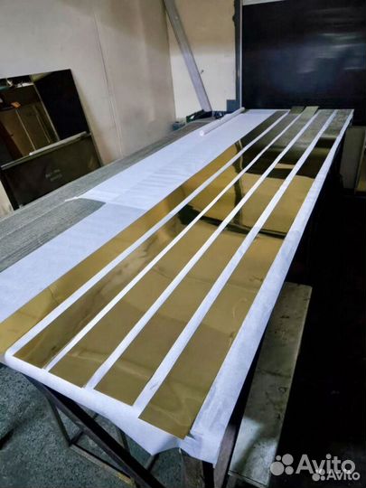 Декоративные изделия из латуни полоса, уголок