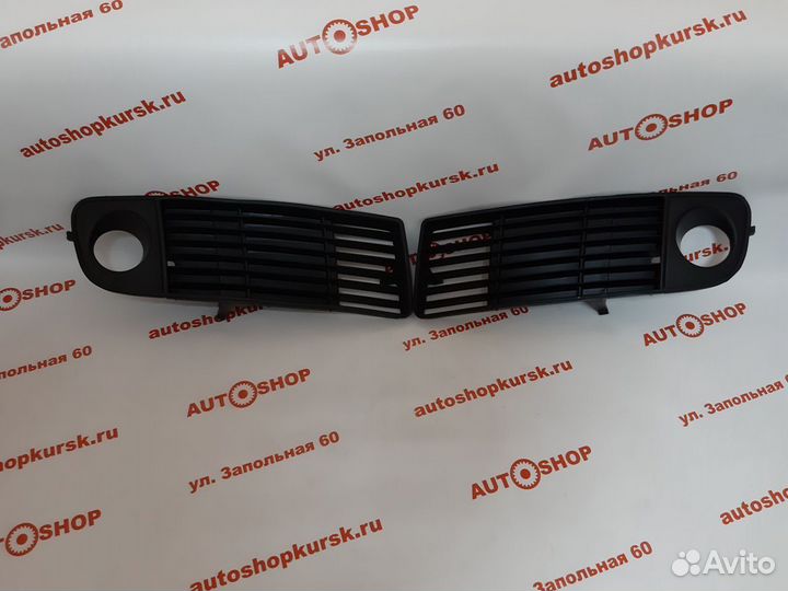 Решетка бампера оправа птф ауди а6 С5