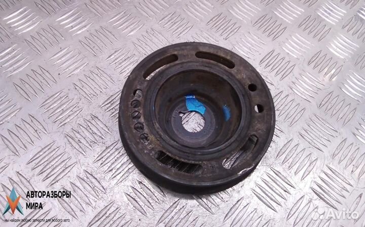 Шкив коленвала демпферный бензиновый Opel Vectra