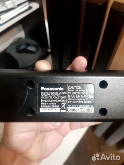 Колонки от домашнего кинотеатра Panasonic SC-BT735