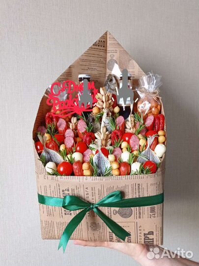 Съедобный букет мужчине