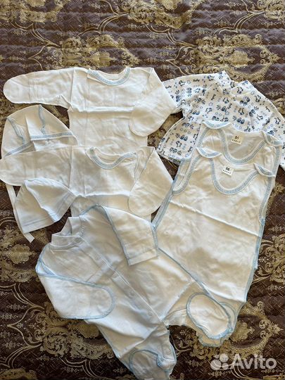 Комплект в роддом,малышу 56 рост