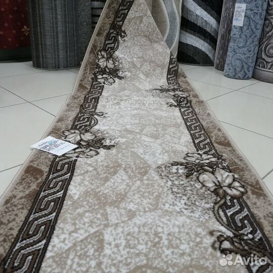 Дорожка ковровая тканая ширина 1м