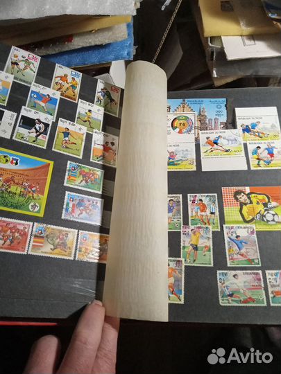 Альбом с марками - Футбол