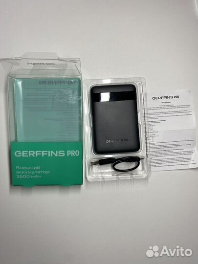 Повербанк gerffins pro 3500мАч