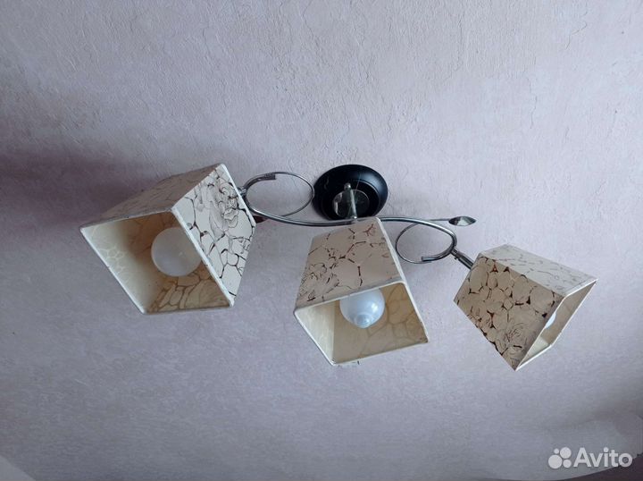 Люстры разные 6 шт
