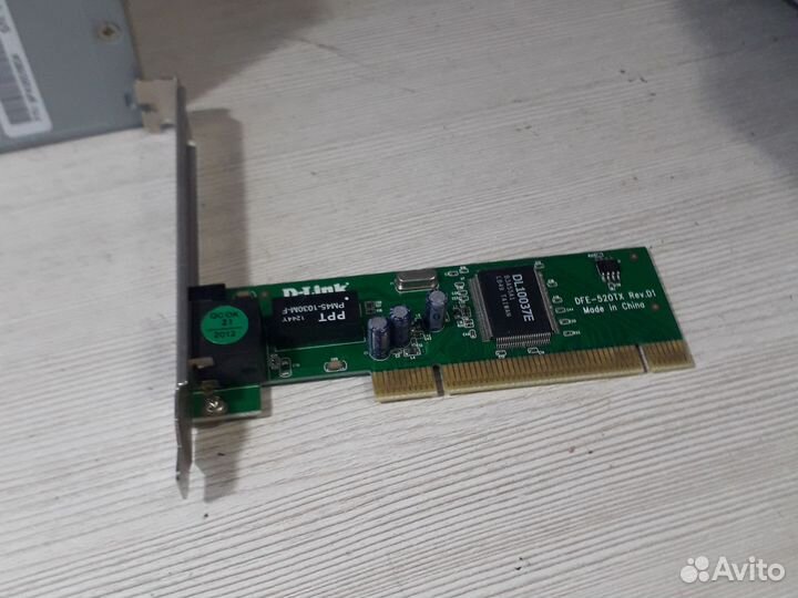 Плата расширения проводного интернета 100mb/s