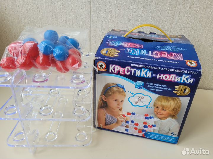 Настольная игра Крестики-нолики 3D