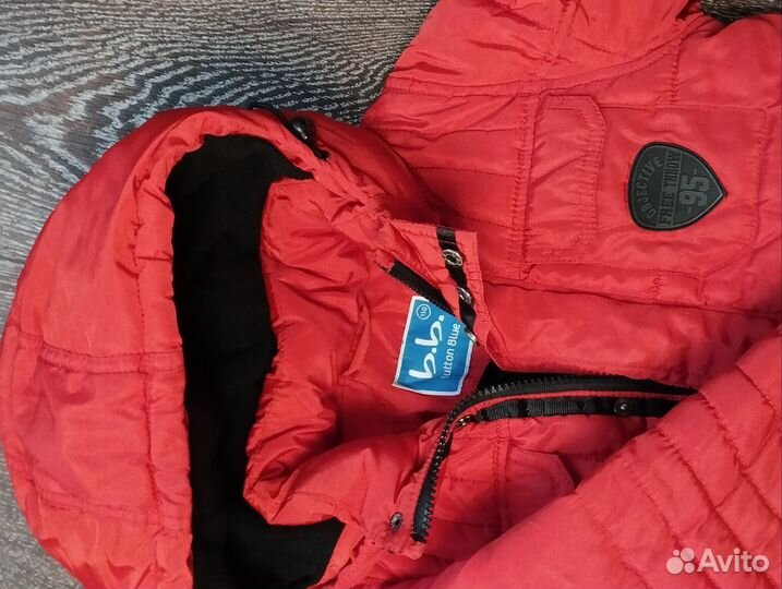 Куртка зимняя на мальчика, рост 110