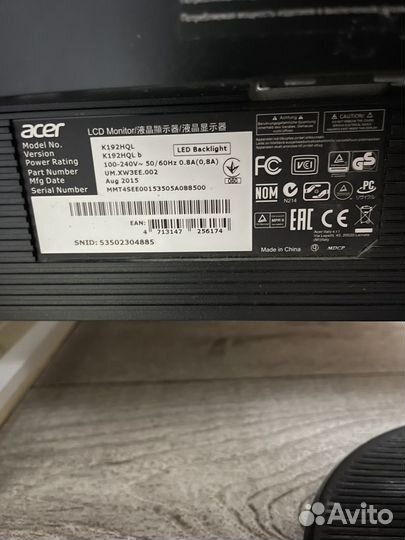 Монитор Acer