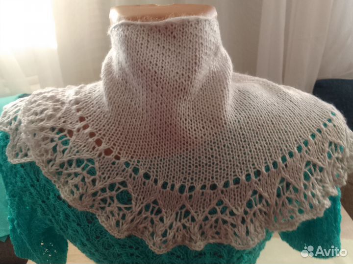 Шаль серповидная