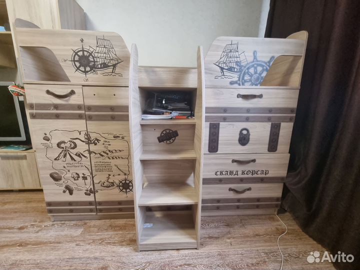 Кровать-Чердак Корсар 1