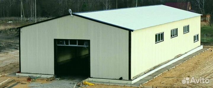 Быстровозводимый ангар