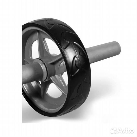 Ролик гимнастический колесо пресса пластик резина