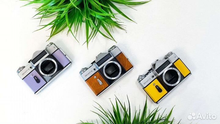 Фотоаппарат Зенит Е + Объектив Hellios 44 2