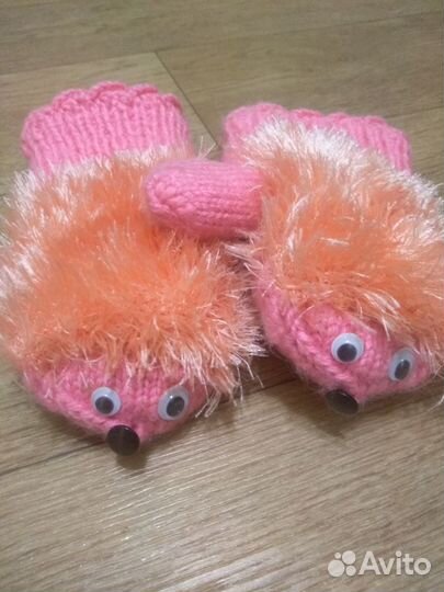 Варежки-ежата