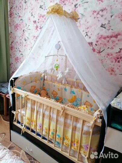 Бортики в кроватку