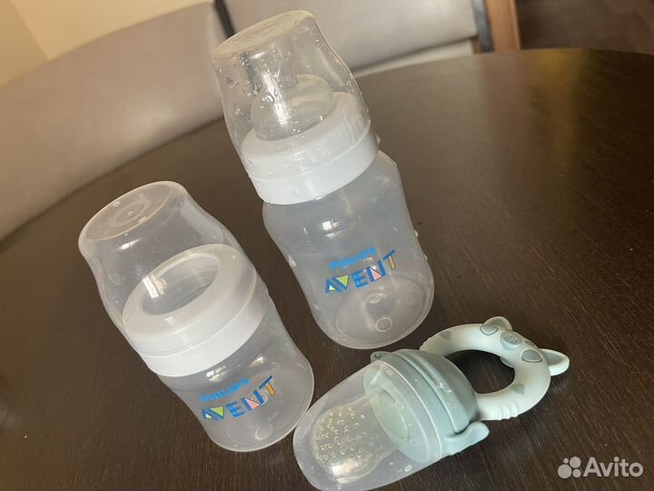 Бутылочки avent и ниблер