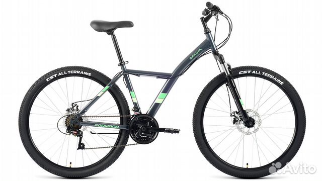 Велосипед горный Forward Dakota 2.0 D d-27,5 3x7 (2022) 16,5