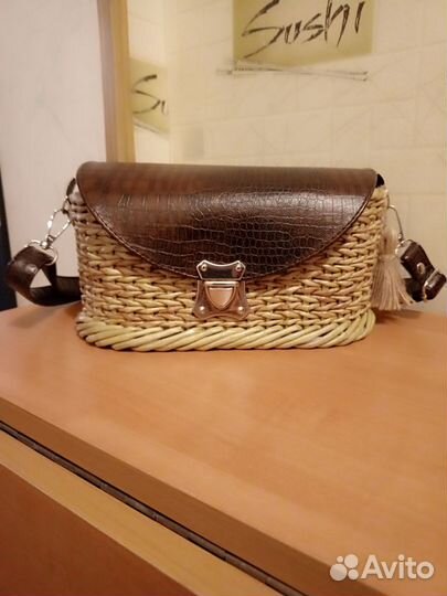 Сумка из бумажной лозы под заказ