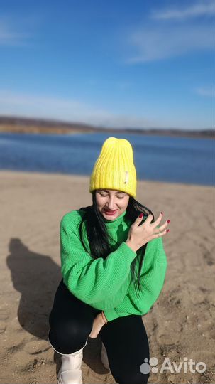 Шапка из пуха норки