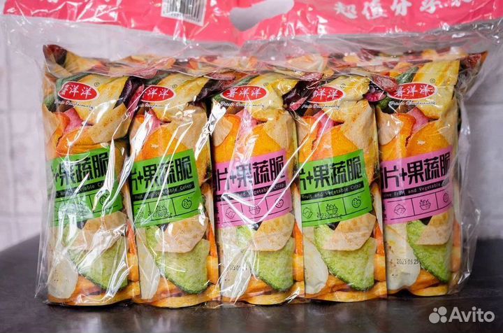 Чипсы оптом из Китая