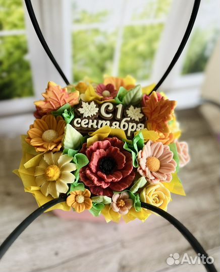 Шоколадный букет учителю