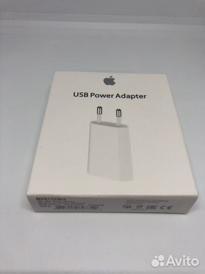 USB Power Adapter apple original 1A/12w2.4A