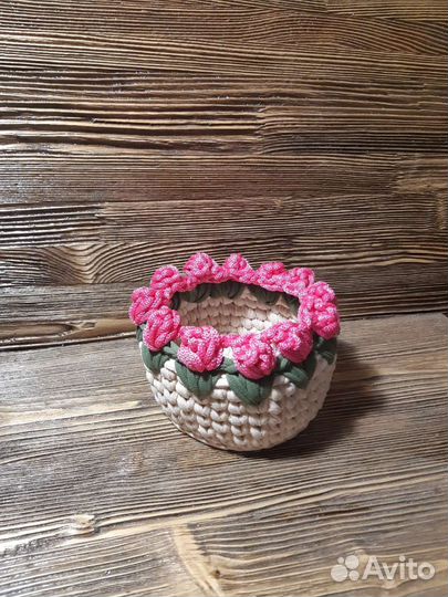 Корзина с цветами