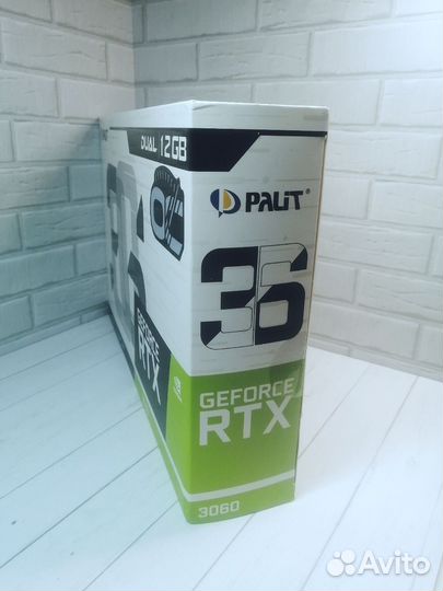 Видеокарта GeForce RTX 3060 12gb (новая, гарантия)