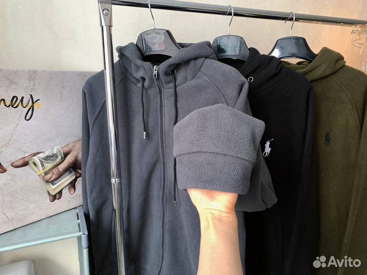 Зип худи polo ralf lauren флис