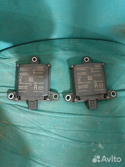 Блок слепых зон заднего бампера.Mazda 3BP