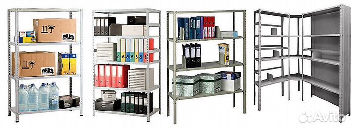 Стеллажи в подсобку, склад, гараж, магазин