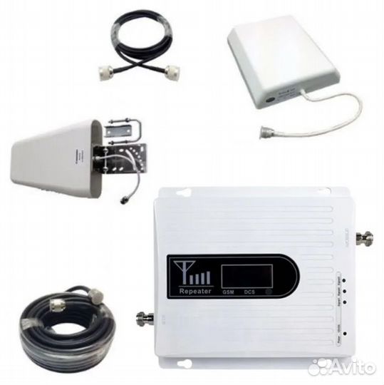 Усилитель сотовой связи Репитер 2G/3G/4G