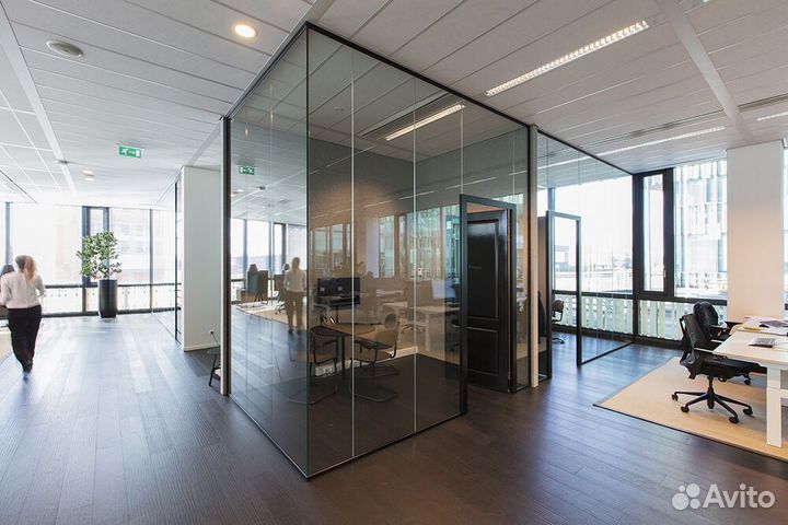 Перегородки для зонирования в офис