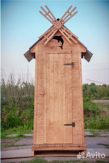 Дачный туалет с установкой TVP573