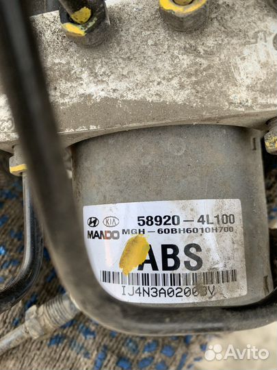 Блок абс abs киа рио 3