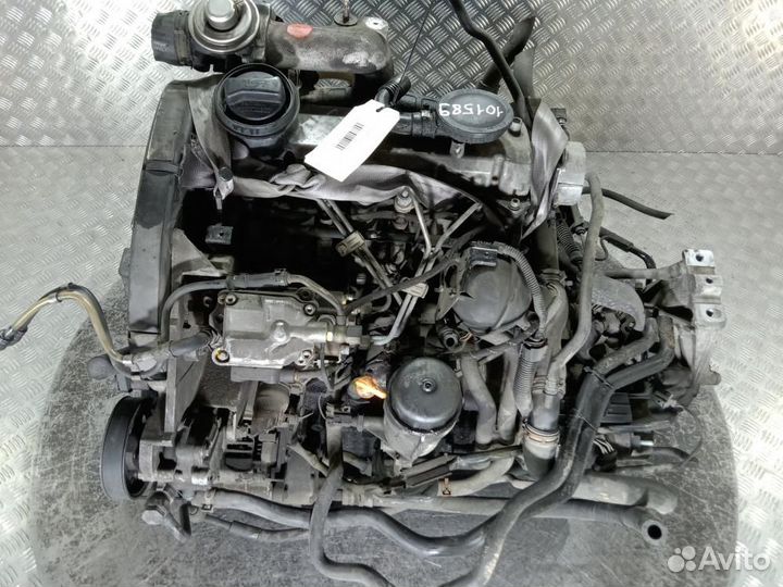 Двигатель Volkswagen Golf 4 2001 ASV 1.9 дизель