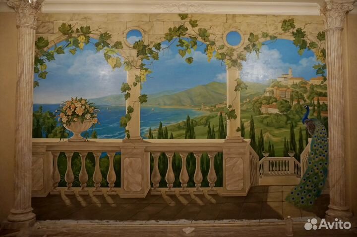 Роспись стен. Профессиональный художник