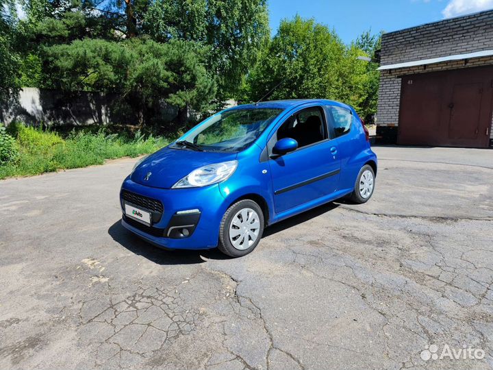 Peugeot 107 1.0 AMT, 2012, 38 500 км