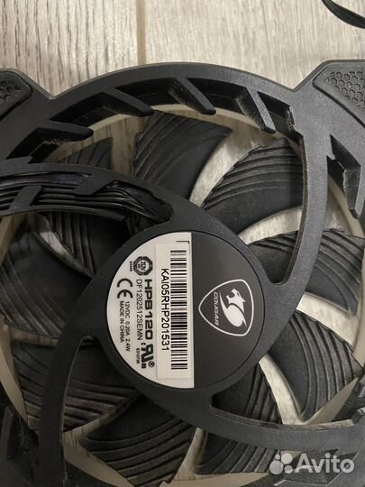 Комплект вентиляторов cougar vortex rgb spb 120