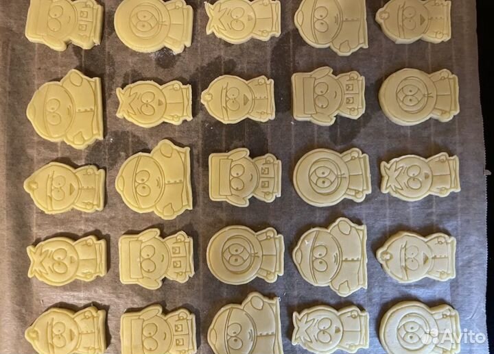 Набор 5 шт. Формы для печенья 