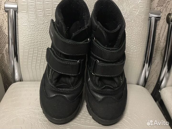 Ботинки кожаные для мальчика